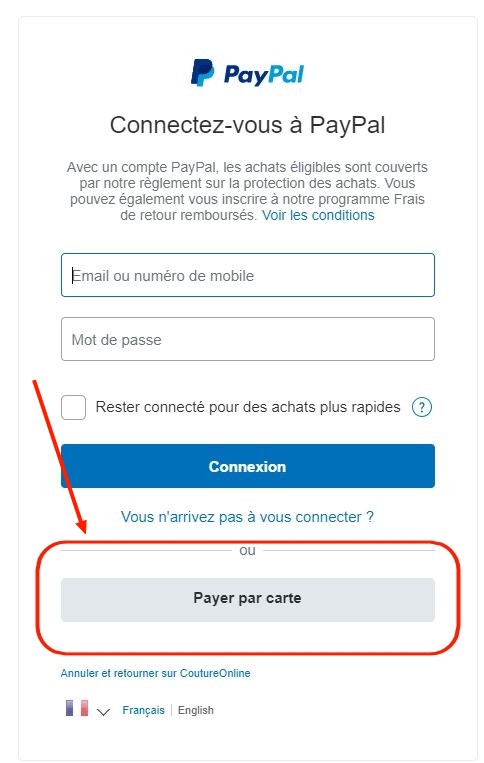 paiement paypal