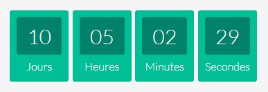 Compte à rebours événement