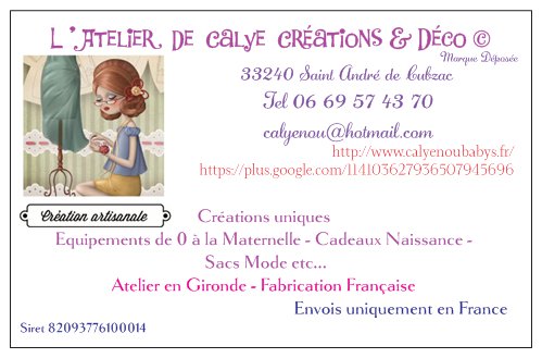 l'Atelier de Calye